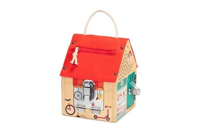 Lilliputiens Wooden House with Locks