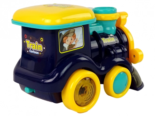 Bubbles Train Toy with Lights and Sounds