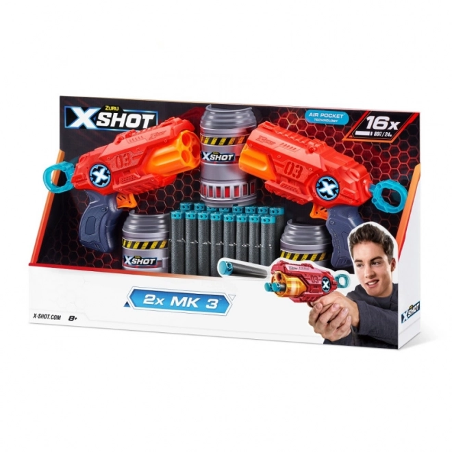 X-Shot Excel MK 3 Double Blaster Set