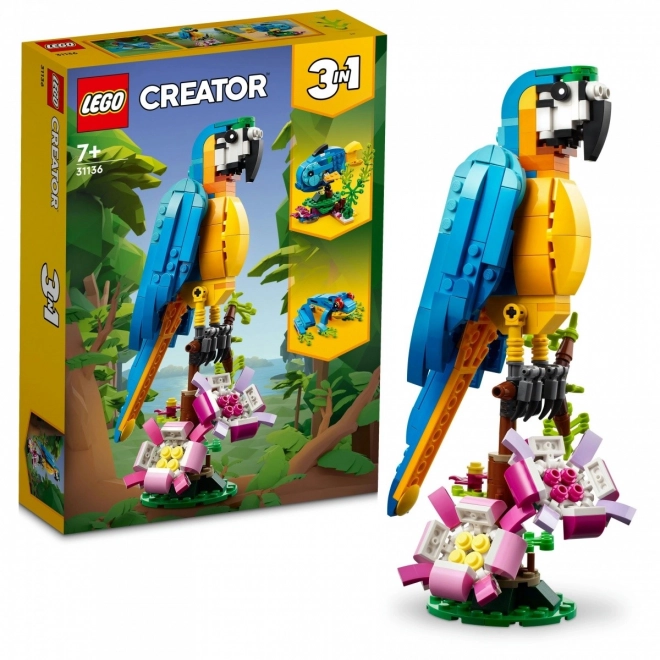 Exotic Parrot LEGO Set