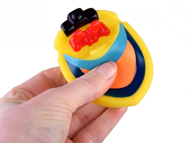 Rubber Bath Toys Ship and Boat Set