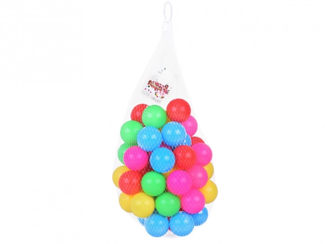 Colorful Pool Balls 6 cm Set of 50