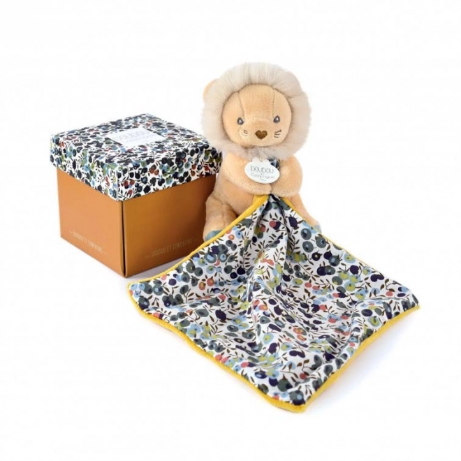 Lion Comfort Blanket Gift Set