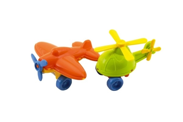 Plastic Mini Vehicle Set