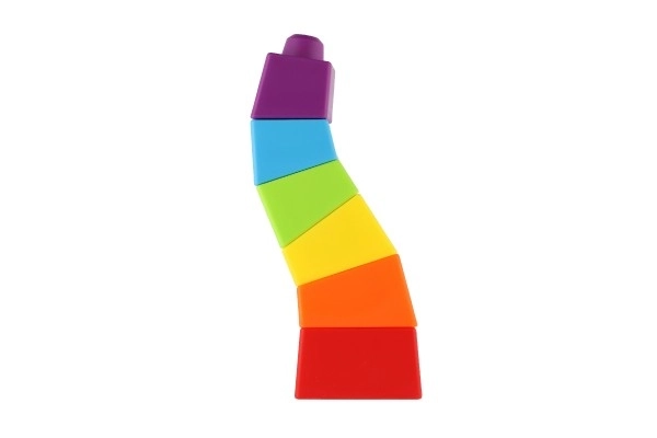 Colorful Tilting Tower Stacking Toy for Toddlers