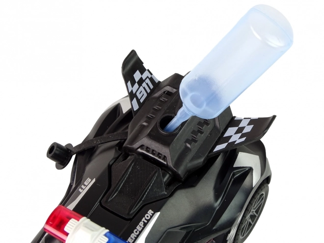 Remote Control Police Car Black