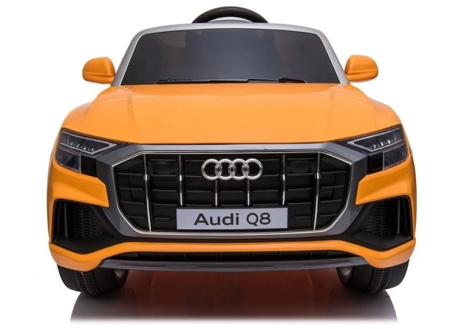 Audi Q8 Kids Ride-On Car Yellow Lacquered