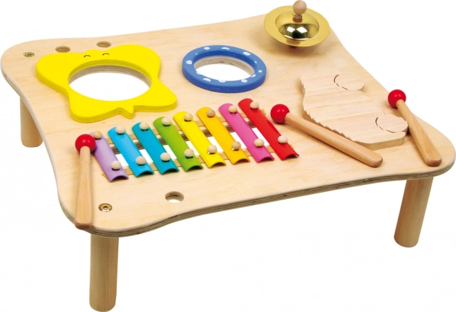 Small Foot Wooden Music Table Deluxe