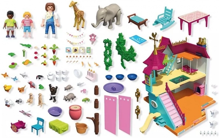Viele Figuren und Accessoires