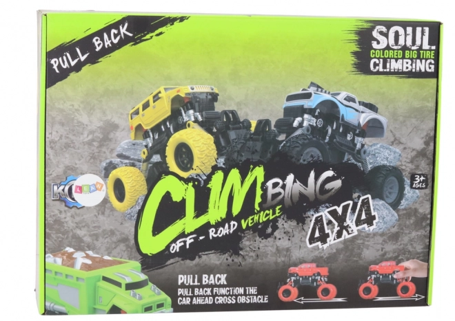 4x4 Climbing Off-Road Vehicle with Shock Absorbers