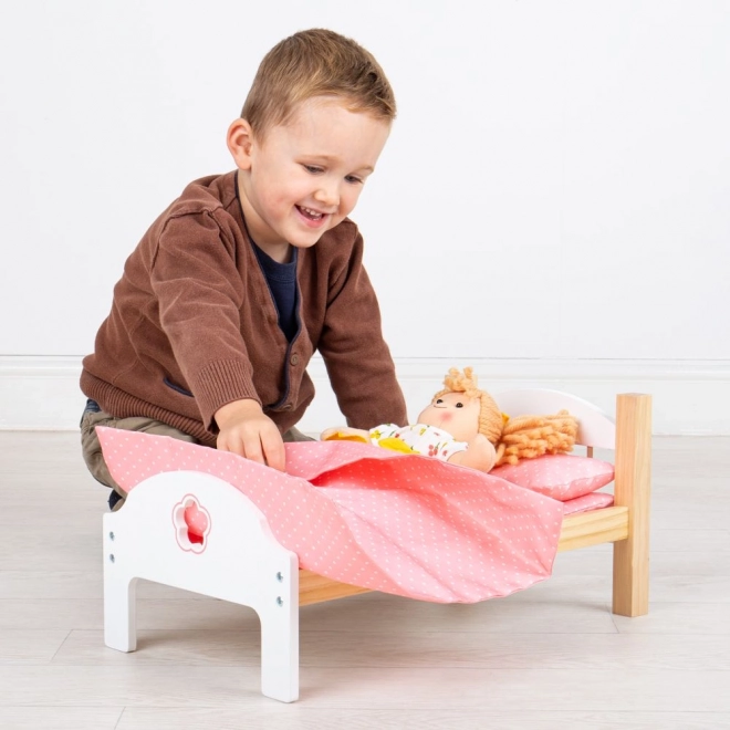 Wooden Doll Cradle