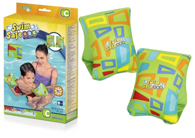 Swimming Arm Bands Green Bestway