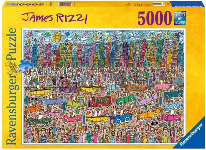 Ravensburger James Rizzi City 5000 Piece Puzzle