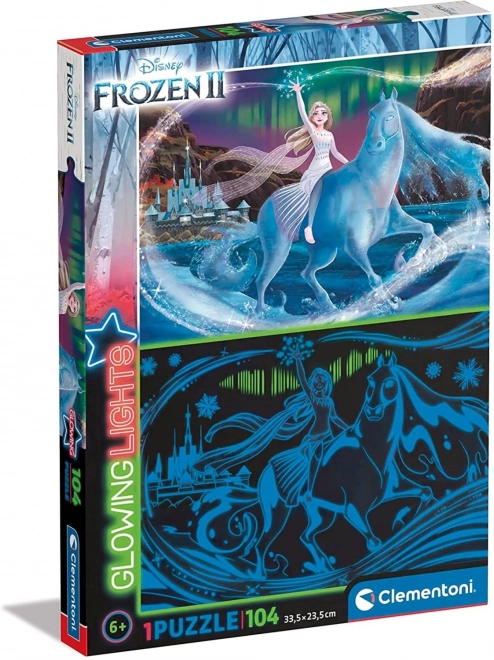 Frozen 2 Glow in the Dark Puzzle