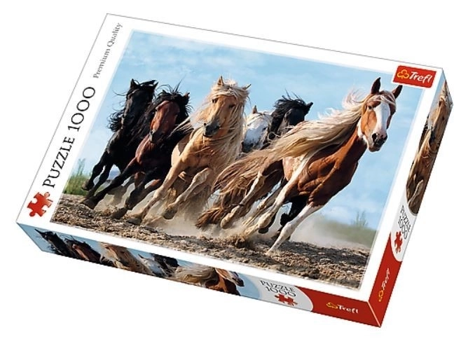 Galloping Horses Jigsaw Puzzle 1000 Pieces