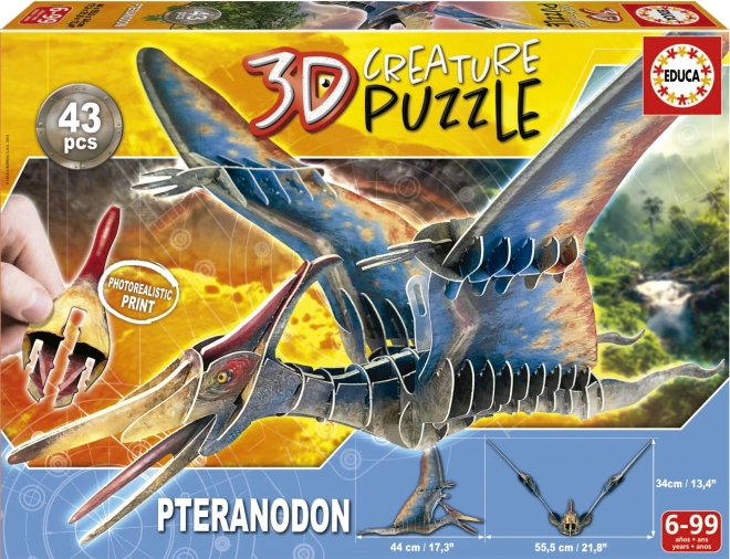 3D Puzzle Pteranodon by EDUCA