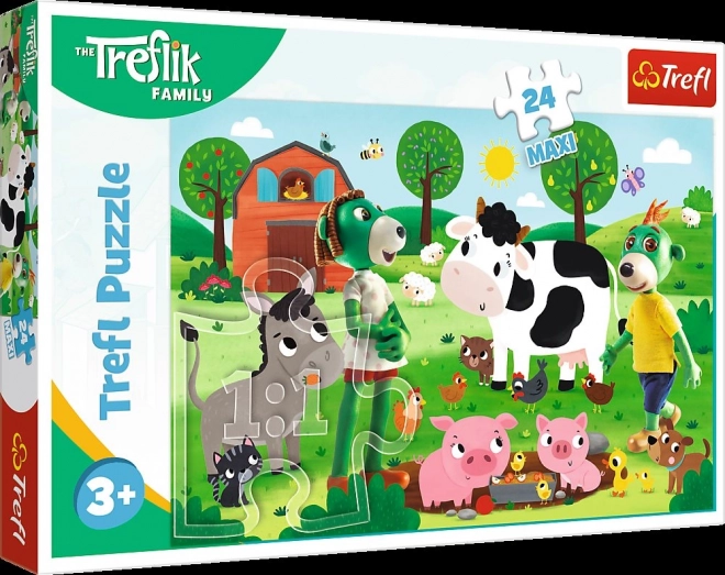 Treflik Family Maxi Puzzle 24 Pieces