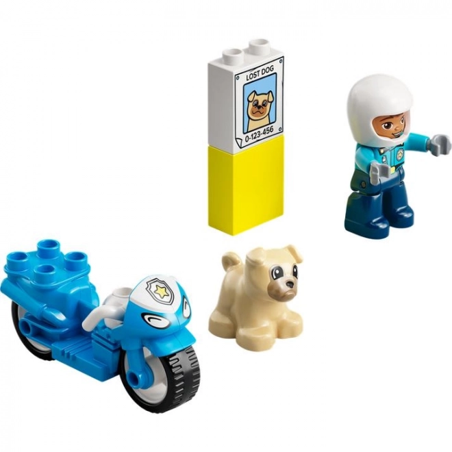 Police Motorcycle LEGO DUPLO Town