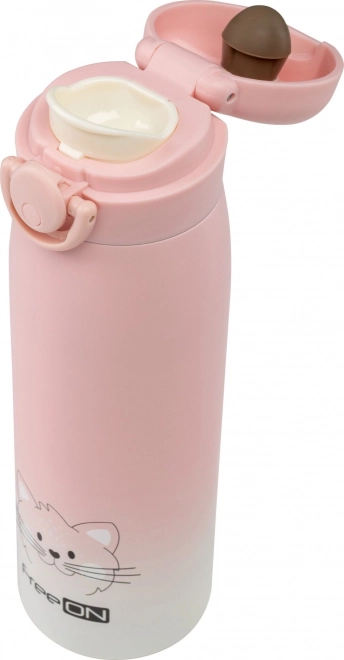 Insulated Stainless Steel Thermos 480ml - Pink