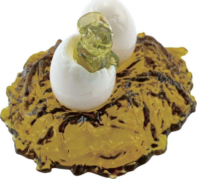3D Crystal Puzzle Triceratops with Baby