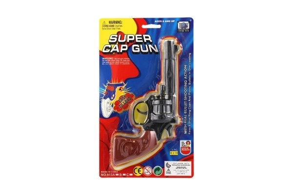 Cap Gun Revolver 8-Shot