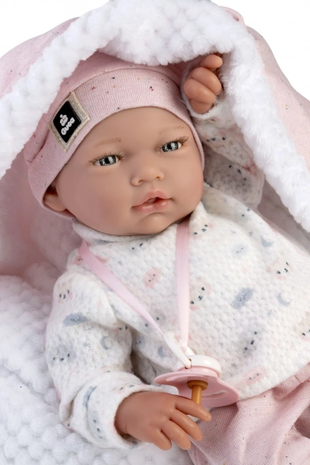 Realistic Baby Doll with Soft Cloth Body