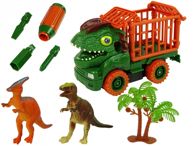 Dinosaur Transport Truck with Accessories