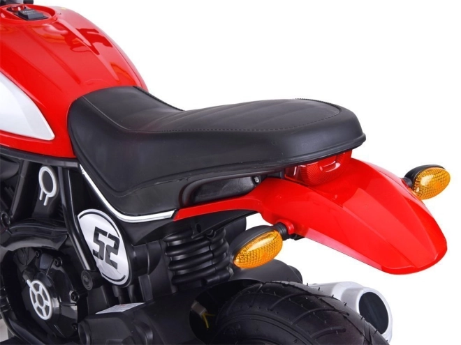 Street Bob Children's Battery-Powered Motorcycle – black