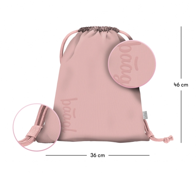 Baagl Drawstring Bag Creamy