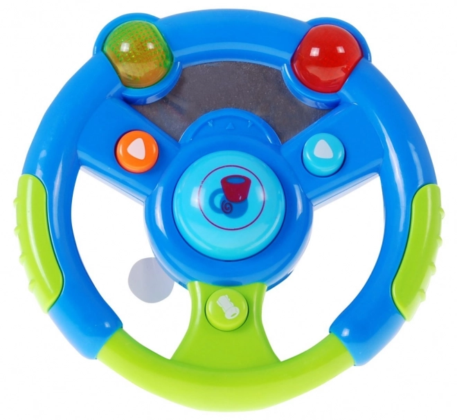 Interactive Driver's Set for Kids 3+ with Steering Wheel, Keys, and Phone