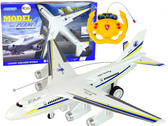 Remote Control Passenger Airplane White