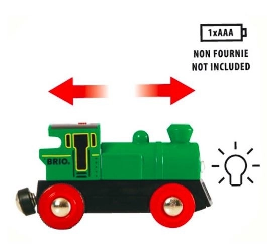 Brio Green Battery-powered Steam Engine