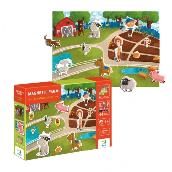 Farm Animals Magnetic Play Set