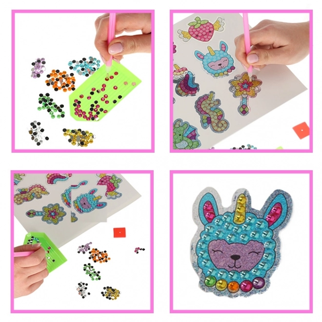 Diamond Painting Mosaic Stickers 5D