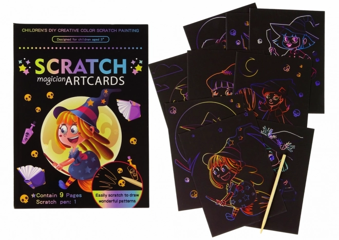 Magic Scratch Art Coloring for Kids