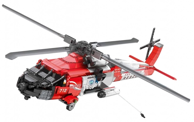 Helicopter Building Block Set