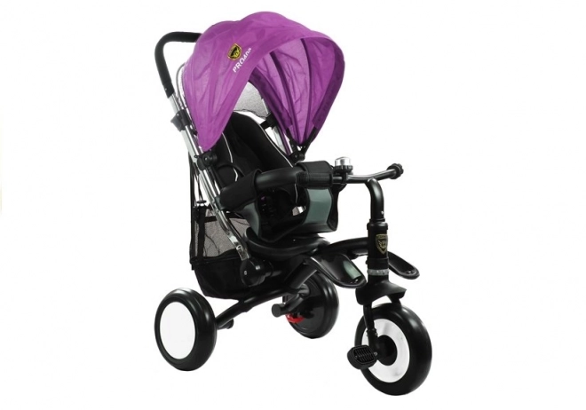 Purple Multifunctional Kids Tricycle