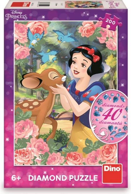 Snow White and Doe Diamond Puzzle 200 Pieces