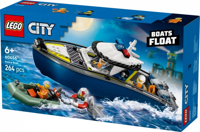 LEGO City Verfolgungsjagd im Polizeiboot