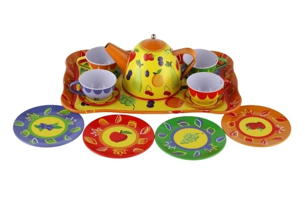 Children's Tin Tea Set