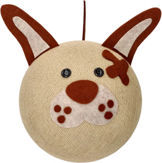 Igriv dizajn kužka za otroško sobo