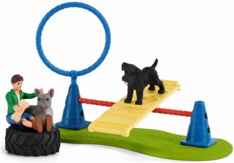 Agility course full of challenges
