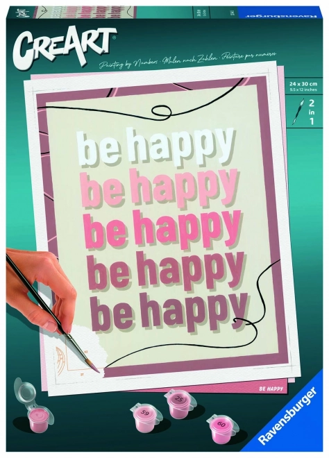 Ravensburger CreArt Be Happy Painting Set