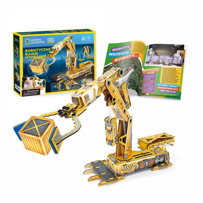 3D Puzzle Hydraulic Robot Arm