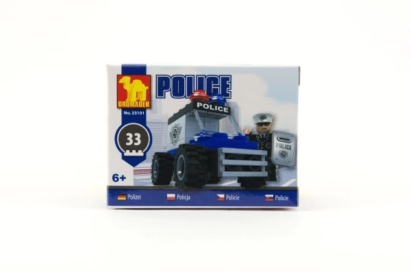 Dromader Police Car Building Set