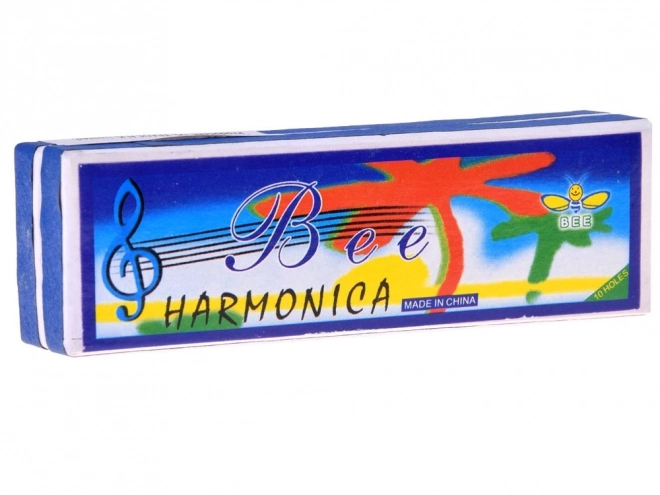 Colorful Metal Harmonica for Kids