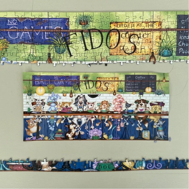 Panoramic Puzzle Fidova Cafe by GIBSONS