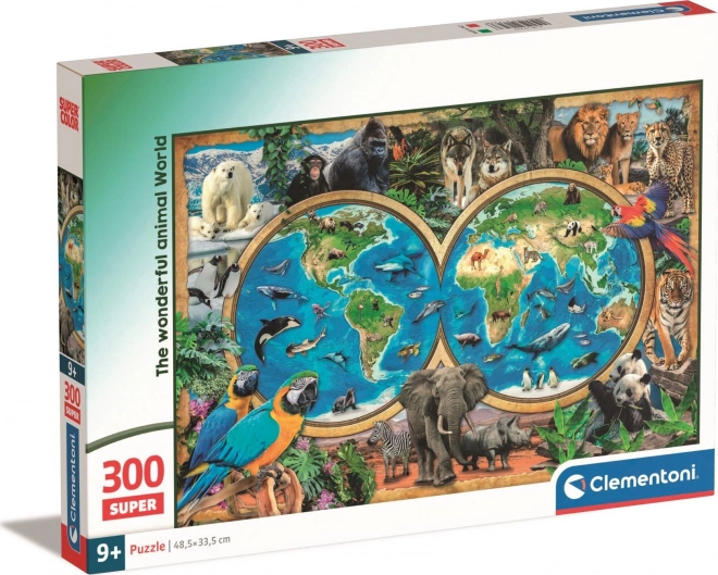 Clementoni Animal World Puzzle 300 Pieces