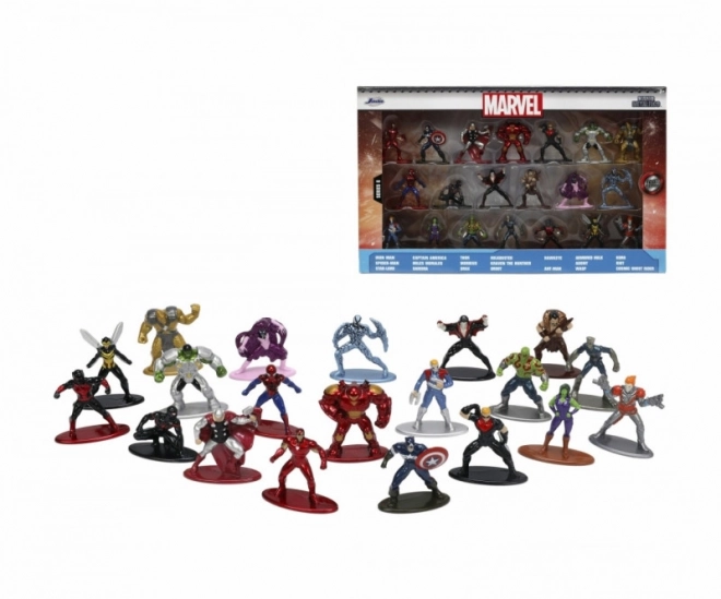 Marvel Metal Collector's Nano Figures 20 pcs, Wave 6