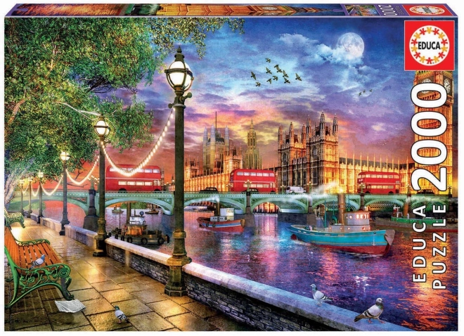 Educa Sunset in London 2000 Piece Puzzle